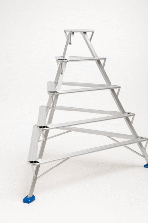 Perigallo de aluminio agrícola – 5 escalones para trabajos en campo