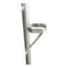  Escalera de aluminio ultraligera para recogida de fruta – 5 peldaños (150 cm/4kg))