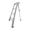 Escalera trípode de aluminio 4 peldaños